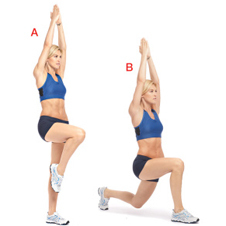 Stability Lunges-