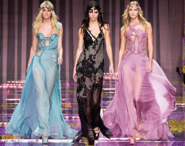 Высокая мода: студия Versace осень 2015